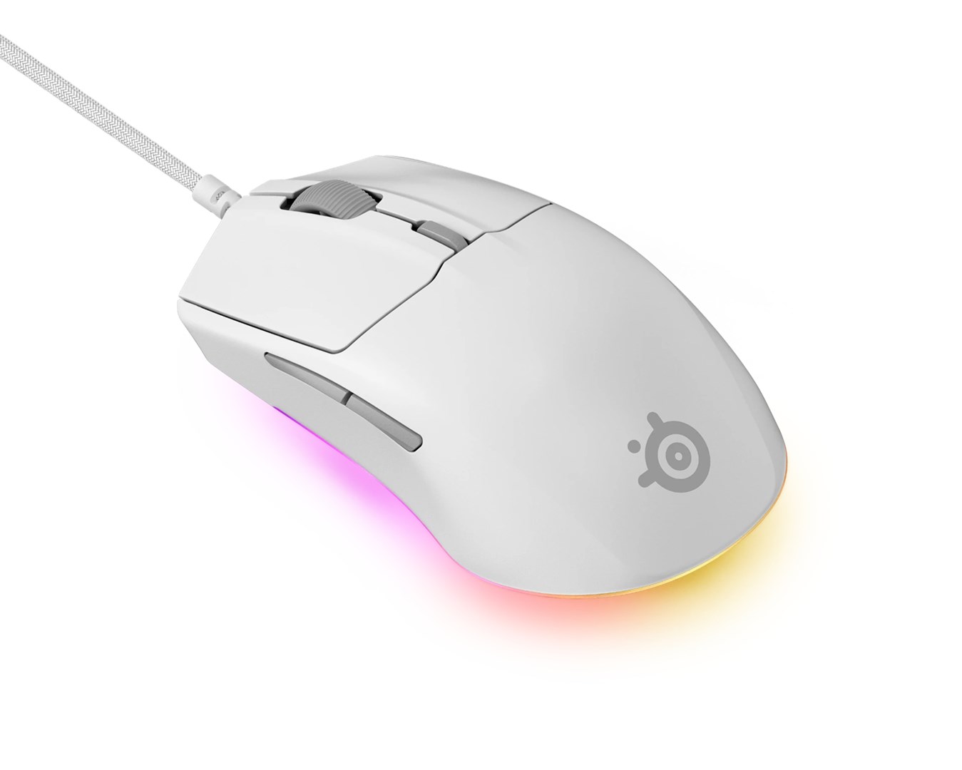 White 2 Rival Gaming Ποντίκι Steelseries Rival 3 Gen 2 - White - Techstores.gr